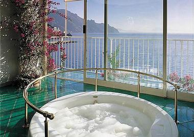 Views of the Amalfi Coast in Italy