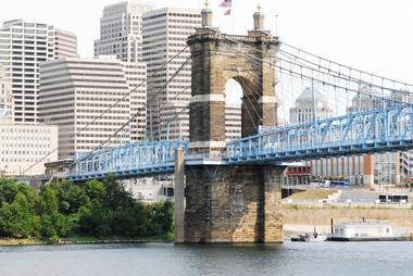 John A. Roebling Suspension Bridge, Cincinnati